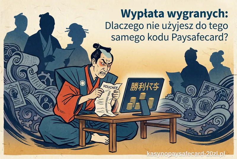 Wypłata wygranych: Dlaczego nie użyjesz do tego samego kodu Paysafecard?